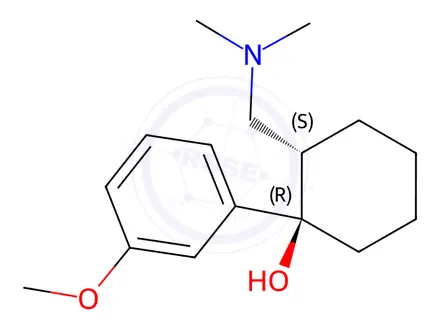 Chemical structure of Tramadol Hydrochloride-Impurity A (Freebase)