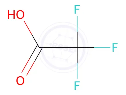 Chemical structure of 3-(chloromethyl)azetidine; trifluoroacetic acid