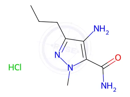 Chemical structure of Sildenafil Impurity (Hydrochloride)