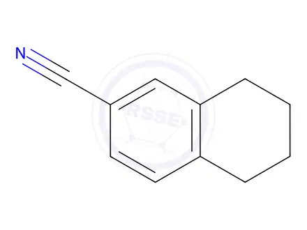 Chemical structure of 5,6,7,8-Tetrahydronaphthalene-2-carbonitrile