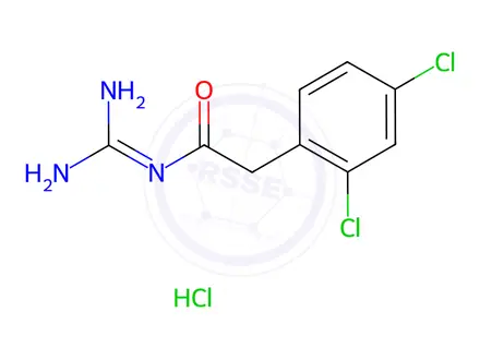 Chemical structure of Guanfacine Impurity 2 (HCl Salt)