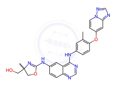 Chemical structure of Tucatinib Impurity 72