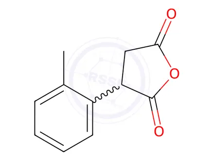 Chemical structure of 3-(O-tolyl)dihydrofuran-2,5-dione