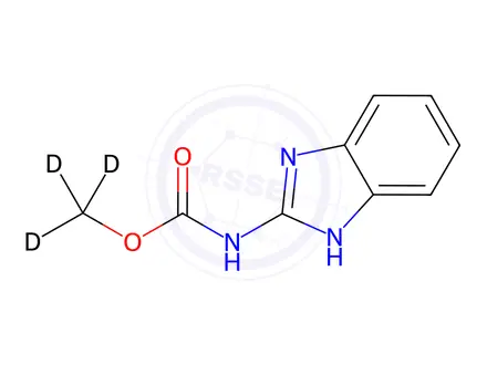 Chemical structure of Carbendazim-D3