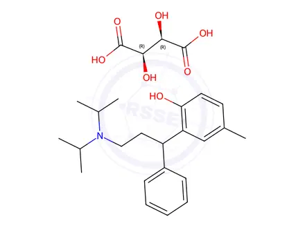 Chemical structure of (DL) Tolterodine D14 Tartrate