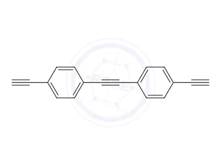 Chemical structure of BIS(4-ETHYNYLPHENYL)ACETYLENE