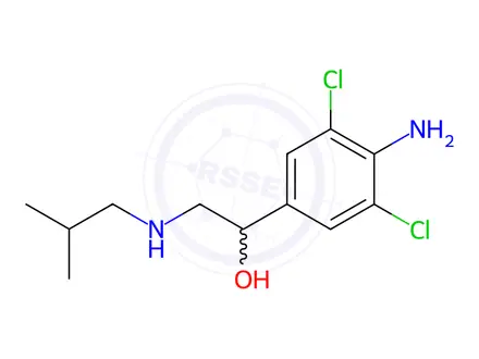 Chemical structure of Clenisopenterol Impurity 2