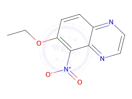 Chemical structure of 6-Ethoxy-5-nitroquinoxaline