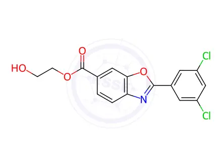 Chemical structure of Tafamidis Impurity 37