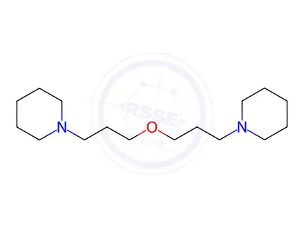 Chemical structure of 1,1'-(Oxybis(propane-3,1-diyl))dipiperidine