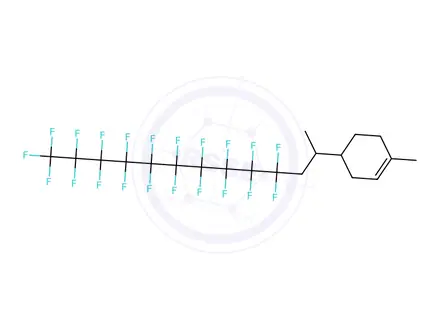 Chemical structure of Perfluorodecyl-Limonene