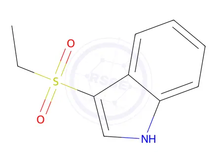 Chemical structure of 3-(Ethylsulfonyl)-1H-indole