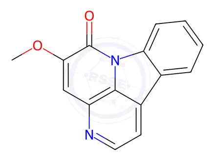 Chemical structure of 5-Methoxycanthinone