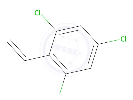 Chemical structure of 1,3,5-Trichloro-2-vinylbenzene