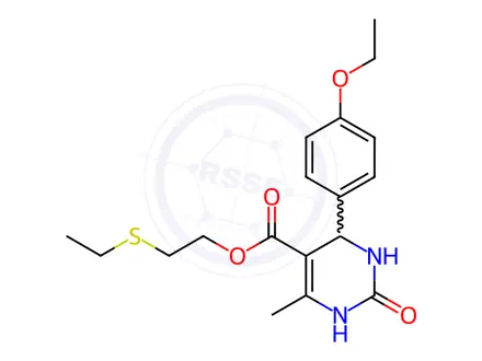 Chemical structure of 2-(ethylsulfanyl)ethyl 4-(4-ethoxyphenyl)-6-methyl-2-oxo-1,2,3,4-tetrahydropyrimidine-5-carboxylate
