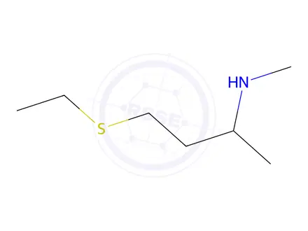 Chemical structure of [4-(ethylsulfanyl)butan-2-yl](methyl)amine