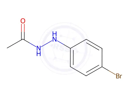 Chemical structure of N'-(4-Bromophenyl)acetohydrazide
