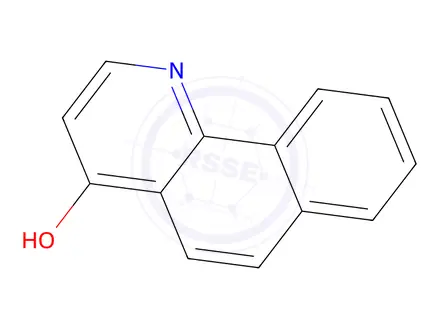 Chemical structure of 4-HYDROXYBENZO[H]QUINOLINE