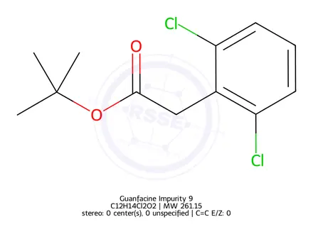 Chemical structure of Guanfacine Impurity 60