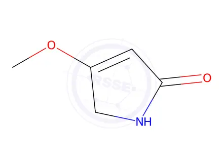Chemical structure of 4-Methoxy-3-pyrrolin-2-one