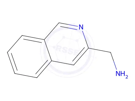 Chemical structure of Isoquinolin-3-ylmethanamine