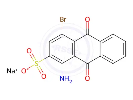 Chemical structure of Bromaminic Acid Sodium Salt