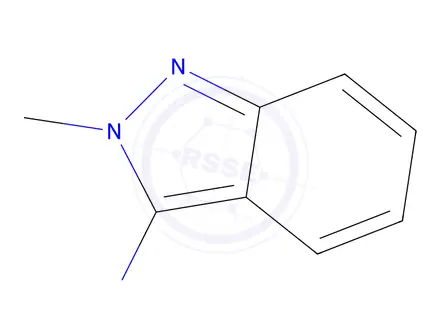 Chemical structure of 2-methyl-2H-indazol-3-amine hydrochloride