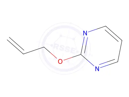 Chemical structure of Pyrimidine, 2-(allyloxy)-(8CI)
