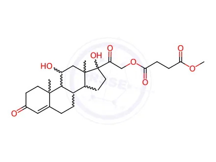 Chemical structure of Hydrocortisone Acetate Impurity 103