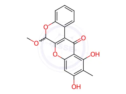 Chemical structure of Boeravinone A
