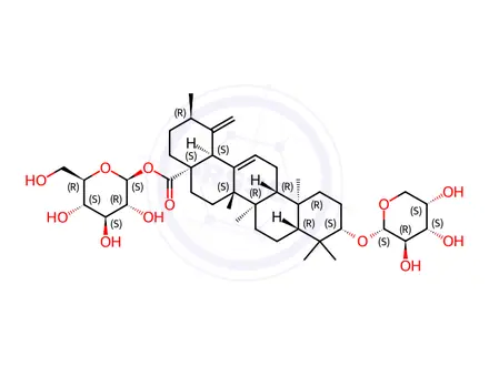 Chemical structure of Oblonganoside D