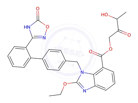 Chemical structure of Olmesartan Impurity 86