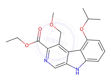 Chemical structure of ZK-95962