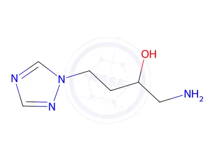 Chemical structure of 1-Amino-4-(1h-1,2,4-triazol-1-yl)butan-2-ol