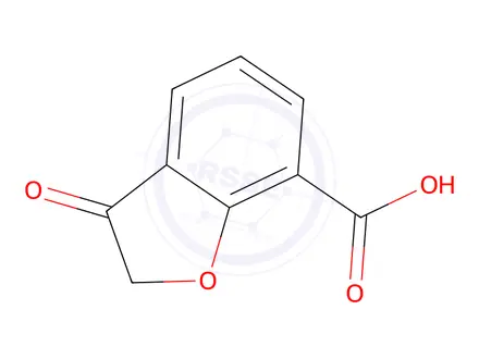 Chemical structure of 3-Oxo-2,3-dihydrobenzofuran-7-carboxylic acid