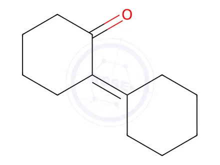 Chemical structure of 2-Cyclohexylidene-cyclohexanone