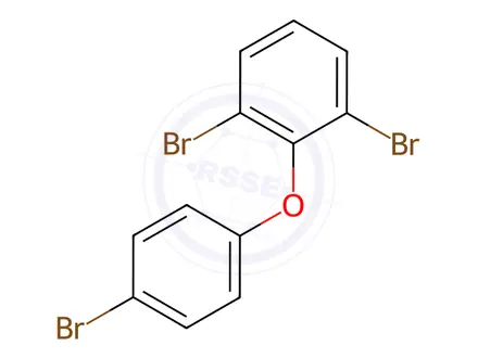 Chemical structure of 2,4',6-Tribromodiphenyl Ether