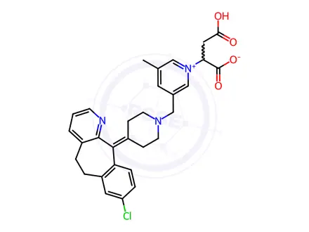 Chemical structure of Rupatadine EP Impurity A