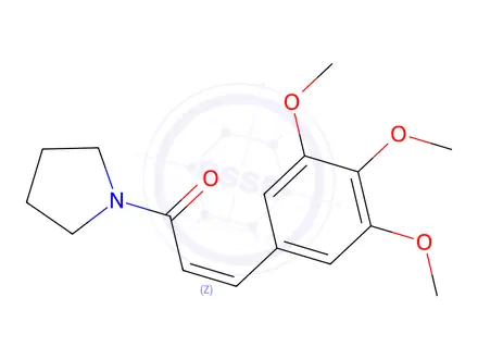 Chemical structure of Piperlotine D