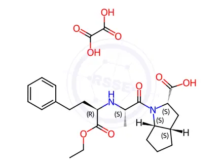 Chemical structure of Ramipril EP Impurity H