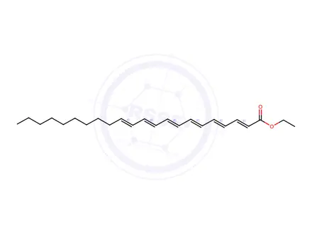 Chemical structure of Ethyl Docosahexaenoate