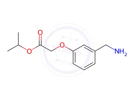 Chemical structure of isopropyl 2-(3-(aminomethyl)phenoxy)acetate