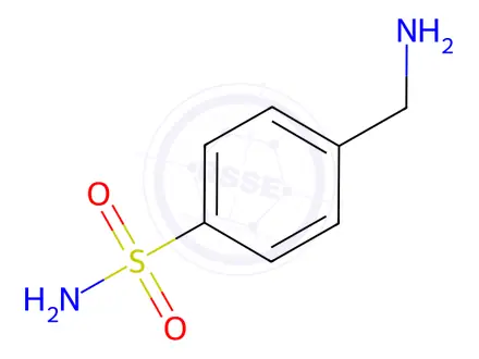 Chemical structure of Mafenide