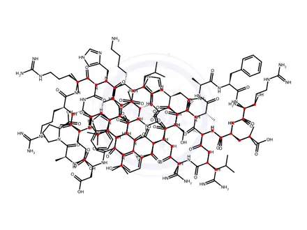 Chemical structure of Bovine tuberoinfundibular peptide 39