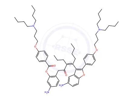 Chemical structure of Dronedarone Impurity 86