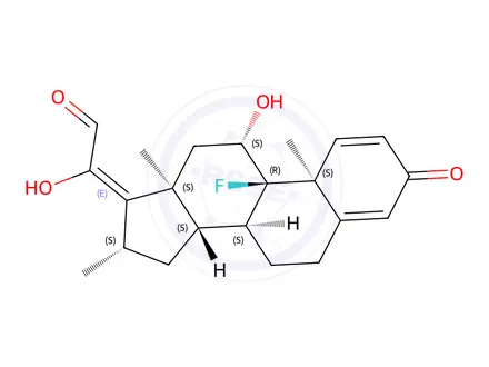 Chemical structure of Betamethasone Enol Aldehyde E Isomer