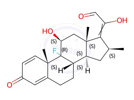 Chemical structure of Betamethasone Sodium Phosphate Impurity 11