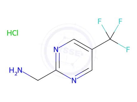 Chemical structure of (5-(Trifluoromethyl)pyrimidin-2-yl)methanamine hydrochloride