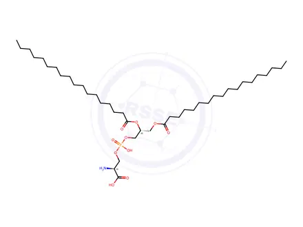 Chemical structure of Phosphatidylserine(mixture)