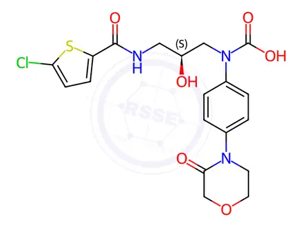 Chemical structure of Rivaroxaban Impurity 454